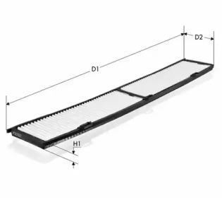 TECNECO FILTERS ck8430 -  Фильтр воздуха в салоне